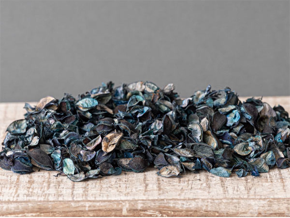 Decoratie bloemblaadjes 096 -blauw-