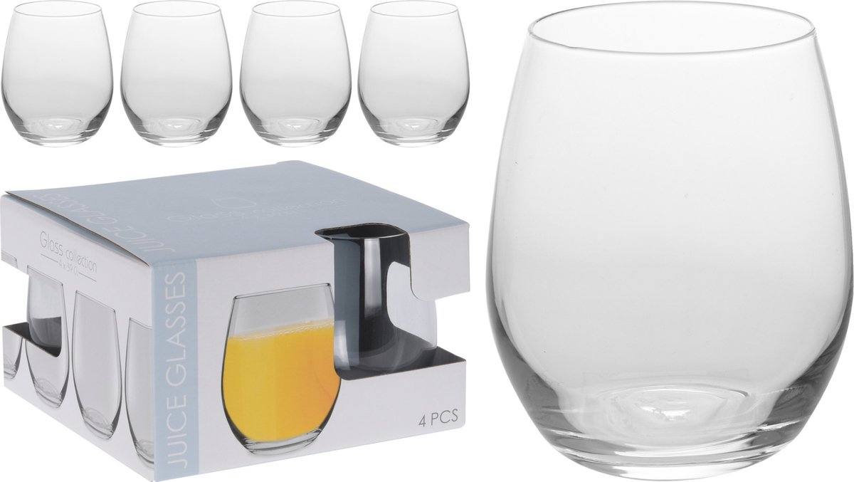 Goedkoopste Glas set 390 ML - set van 4