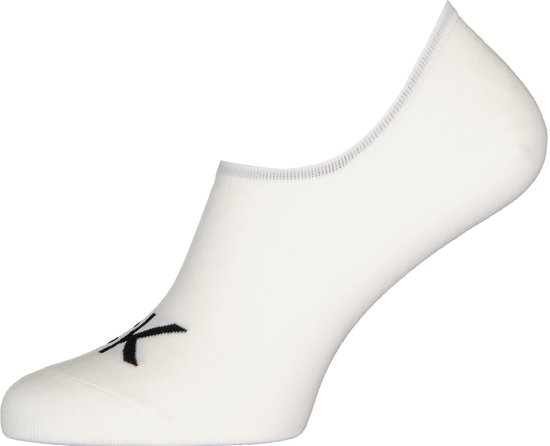 Calvin Klein herensokken Albert (3-pack) - onzichtbare sokken - wit - Maat: 40-46
