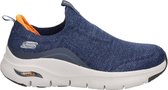 Skechers Arch Fit heren instapper - Blauw - Maat 40