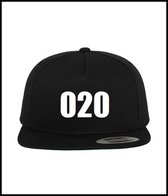 Original 020 Cap Zwart Retro Stijl