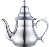 Marokkaanse theepot Marrakech - RVS - 1,6 Liter