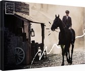 Peaky Blinders " Black Horse"  (90 x 60 cm)