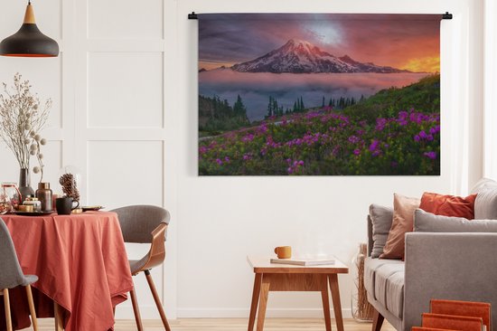 Tapisserie - Tapisserie - Paysage coloré à Washington - 180x120 cm - Tapisserie