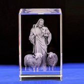 Jezus Herder Glazen Christus Katholieke Kerk Beeldje Gelazerd Glas