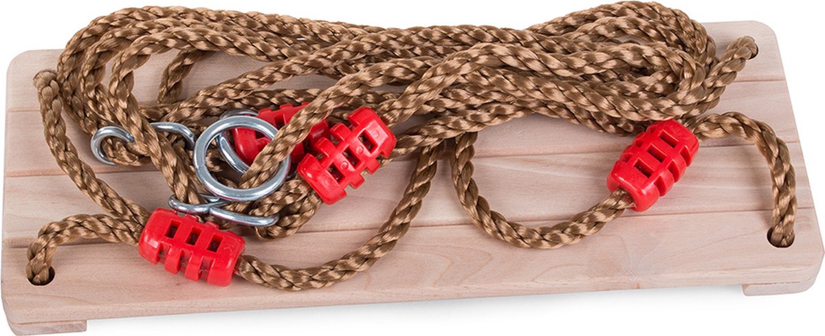 Tuinschommel voor kinderen / kinderschommel 40 x 16 cm - Speelgoedschommel met touwen - MAX 100kg - Afmeting schommel 40 x 16cm — afbeelding 7