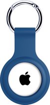 Xccess Keychain Siliconen Hoesje Geschikt voor Apple AirTag - Lake Blue