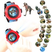 Dinosaurus horloge - Dinosaurus projector horloge - speelgoed horloge - kinder horloge - Dino - Rex