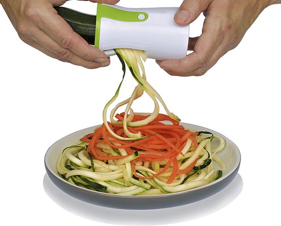 Handmatige spiraalvormige schroefsnijder Handsnijder Snijder Aardappel Wortel Komkommer Groenten Spiraalmes K kopen vanaf een prijs van 0.69