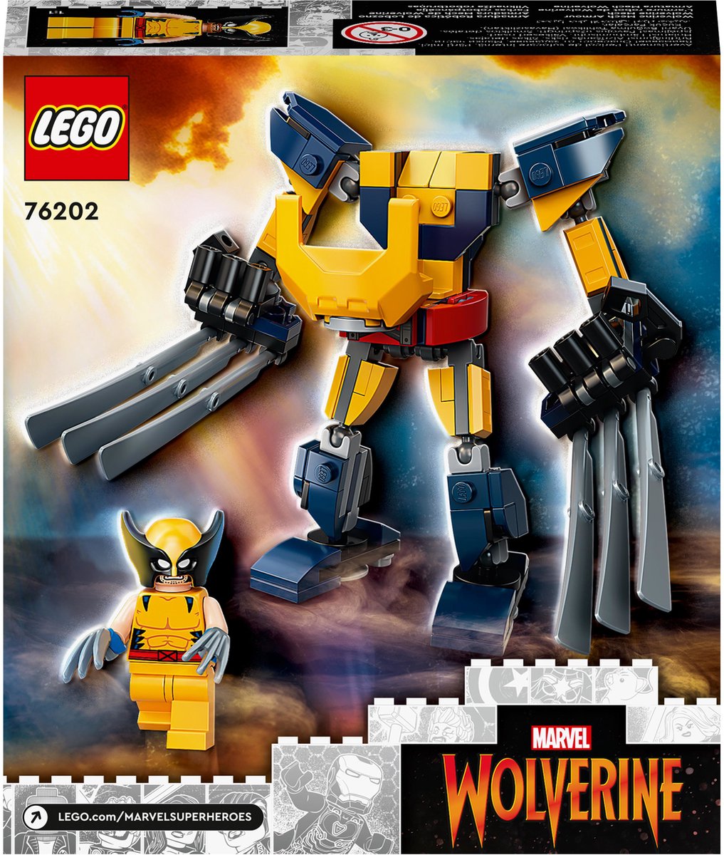 LEGO Marvel Wolverine Mechapantser - 76202 — afbeelding 6
