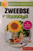 Denksport 3 sterren Zweedse puzzels - 192 pagina's Zweeds puzzelboek 3 sterren - ontbijt jus