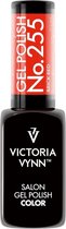 Gellak Victoria Vynn™ Gel Nagellak - Salon Gel Polish Color 255 - 8 ml. - Brick Red