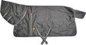 MHS Regendeken Feya 100 gram afneembare hals 140/175 cm Zwart