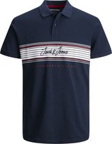 JACK&JONES JJLEO POLO SS Heren Poloshirt - Maat S