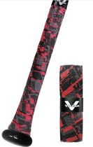 Vulcan Batting Grip ASP Series - Red Sizzle - 1.75mm