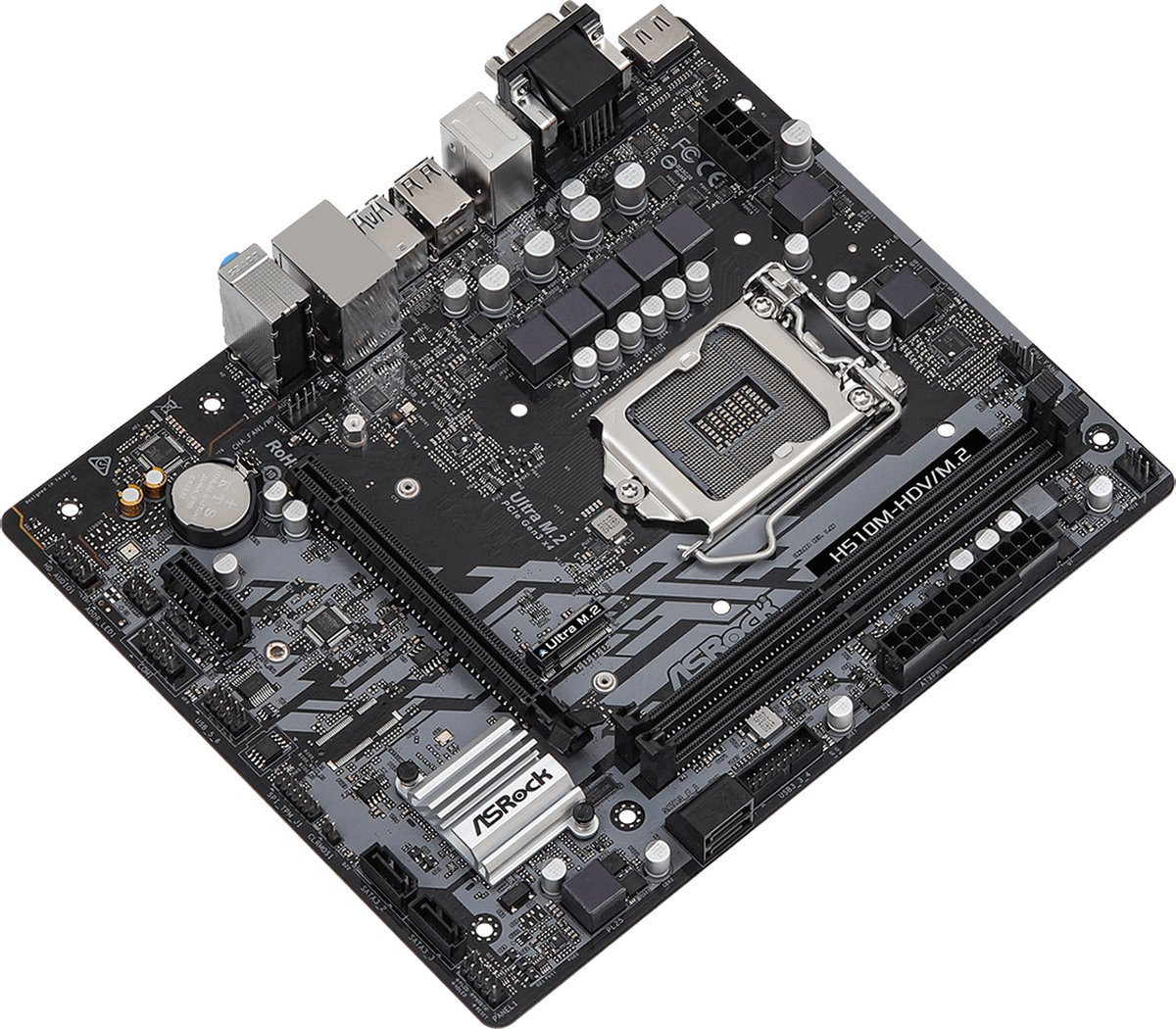 Motherboard ASRock H510M-HDV/M.2 Intel H510 LGA 1200 | bol