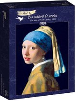 Vermeer - Het meisje met de parel oorbel (1000 stukjes, kunstpuzzel)