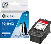 G&G 560XL inktcartridges compatibel met Canon PG-560 XL Hoge Capaciteit / Zwart