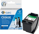 G&G Huismerk Inktcartridge Alternatief voor HP 336 C9362EE - zwart- Hoge Capaciteit