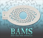 Bad Ass Mini Stencil 3012