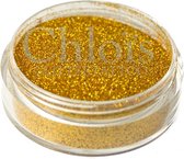 Chloïs Glitter Laser Gold 10 ml - Chloïs Cosmetics - Chloïs Glittertattoo - Laser glitter - Cosmetische glitter geschikt voor Glittertattoo, Make-up, Facepaint, Bodypaint, Nailart