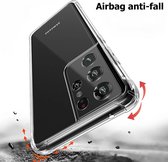 Samsung s22 hoesje antishock transparant
