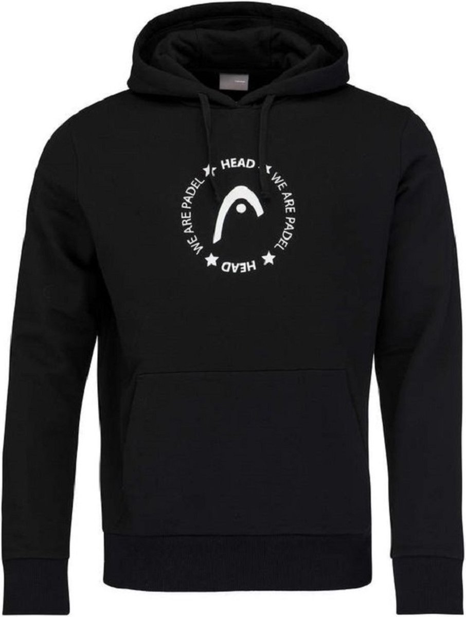 HEAD Padel Hoodie Sporttrui Heren Zwart