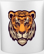 Akyol - tijger Mok met opdruk - tijger - tijger liefhebbers - Dieren - 350 ML inhoud