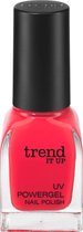 trend IT UP Nagellak UV Powergel Nail Polish Rood 162, 11 ml