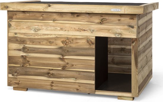 Voldux Hondenhok Boas Buiten - Kennel voor Grote Honden -  XL Hout