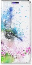Hoesje Geschikt voor Samsung Galaxy A13 5G | Geschikt voor Samsung Galaxy A04s Wallet Book Case Vogel
