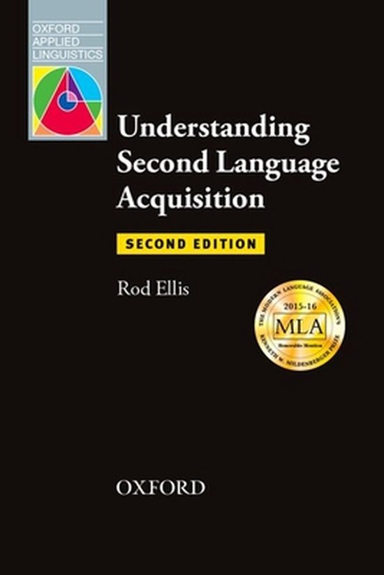 Understanding Second Language Acquisition - cover