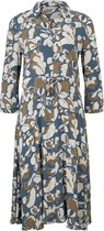 TOM TAILOR Dress Midi AOP Dames Jurk - Maat 40