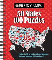 Brain Games- Brain Games - 50 States 100 Puzzles