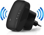 Nordse Wifi Extender - 2.4G - Draadloos - Router - Voor thuis - Radio - Wifi Versterker - Wifi Ontvanger - Snel internet - Zwart