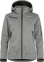 Clique Grayland softshelljas dames antraciet xl