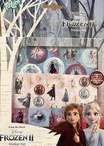frozen 2 sticker set - stickers frozen - frozen movie sticker - 3+ - 3 stickervellen - kartonnen achtergond - stickervellen frozen -