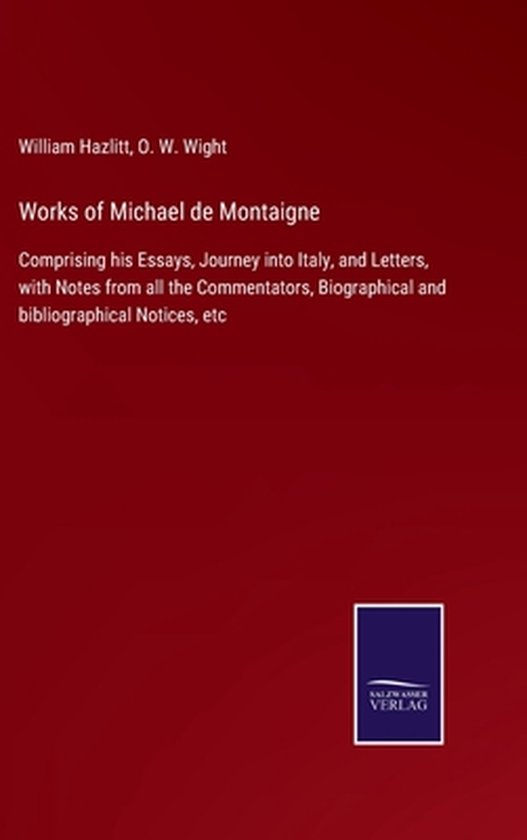 Works of Michael de Montaigne