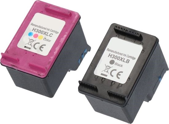Inkt cartridges geschikt voor HP 300XL (Remanufactured) | Multipack van  2... | bol.com