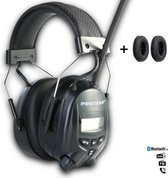 Gtrise Gehoorbescherming Met Radio - Oorkappen Met Radio - Bluetooth - FM/AM radio - 150 uur luistertijd