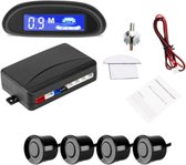 Hoobi® Parkeersensor - Auto - Achteruit parkeren - Met geluid - Parkeerhulp - Zwart