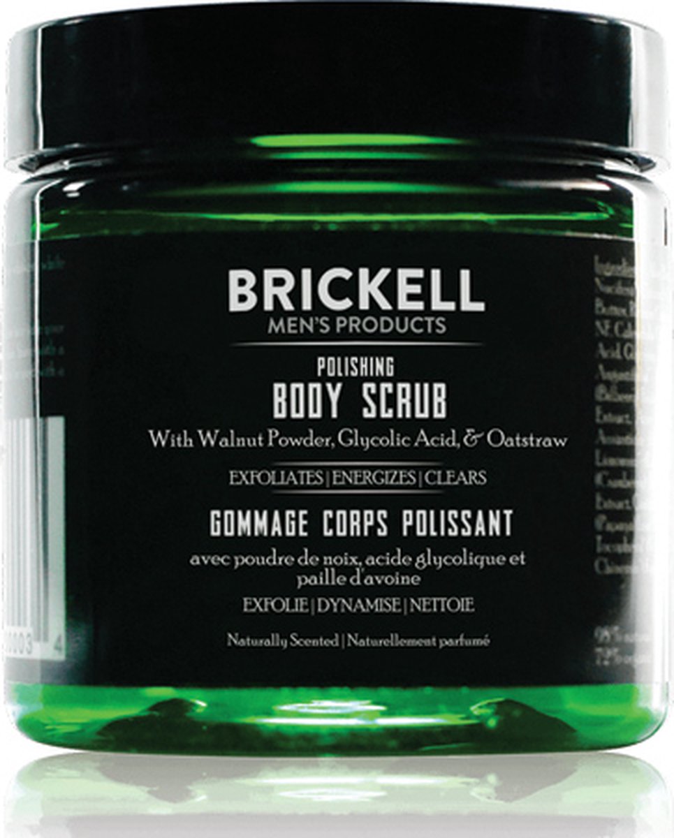 Brickell Men's Polishing Body Scrub 236 ml