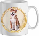 Mok Akita 1.4 | Hond| Cadeau| Cadeau | Beker 31 CL