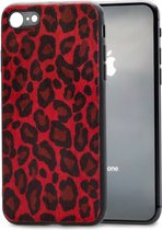 Apple iPhone SE (2020) Hoesje - Mobilize - Gelly Serie - TPU Backcover - Red Leopard - Hoesje Geschikt Voor Apple iPhone SE (2020)