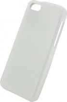 Apple iPhone 5C Hoesje - Xccess - Serie - TPU Backcover - Wit - Hoesje Geschikt Voor Apple iPhone 5C