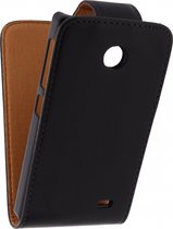 Xccess Leather Flip Case Nokia X Black