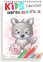 Bloc de coloriage Animaux a5 - 30 Pages à colorier - bloc de coloriage avec 30 animaux - pages à colorier pour enfants - 14,8 cm x 21 cm