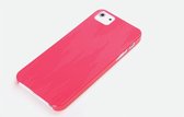 Rock Texture Ultra Thin Case Rose Red Apple iPhone 5 EOL