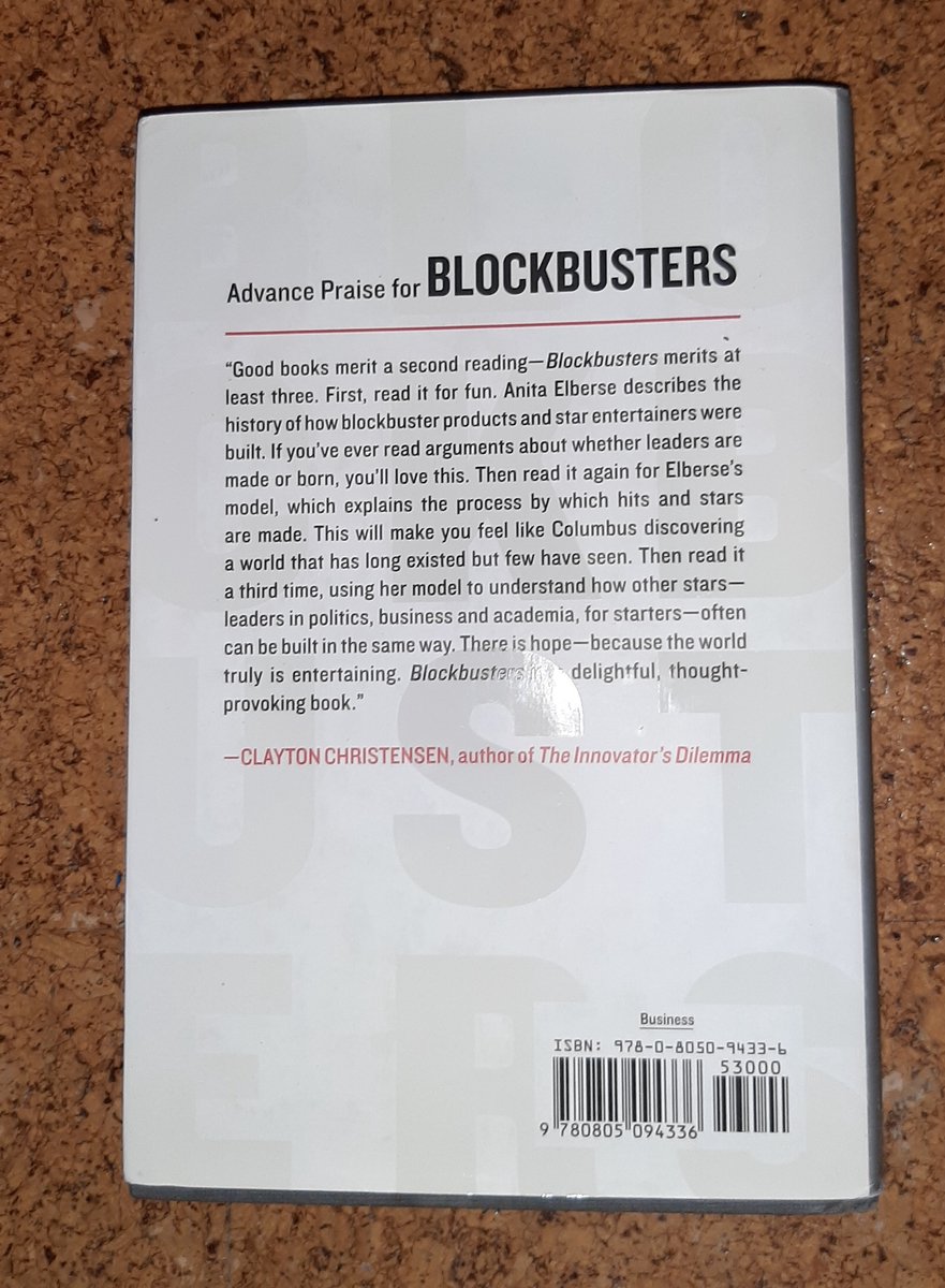 Blockbusters - back cover