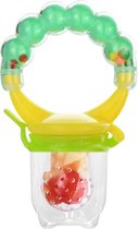 Biberoia®  Fruitspeen en rammelaar in 1 - Fopspeen - Baby – Extra speen in 3 maten S+M+L - Kinderbestek - Baby speelgoed – Kraamcadeau - Babyshower - Mint
